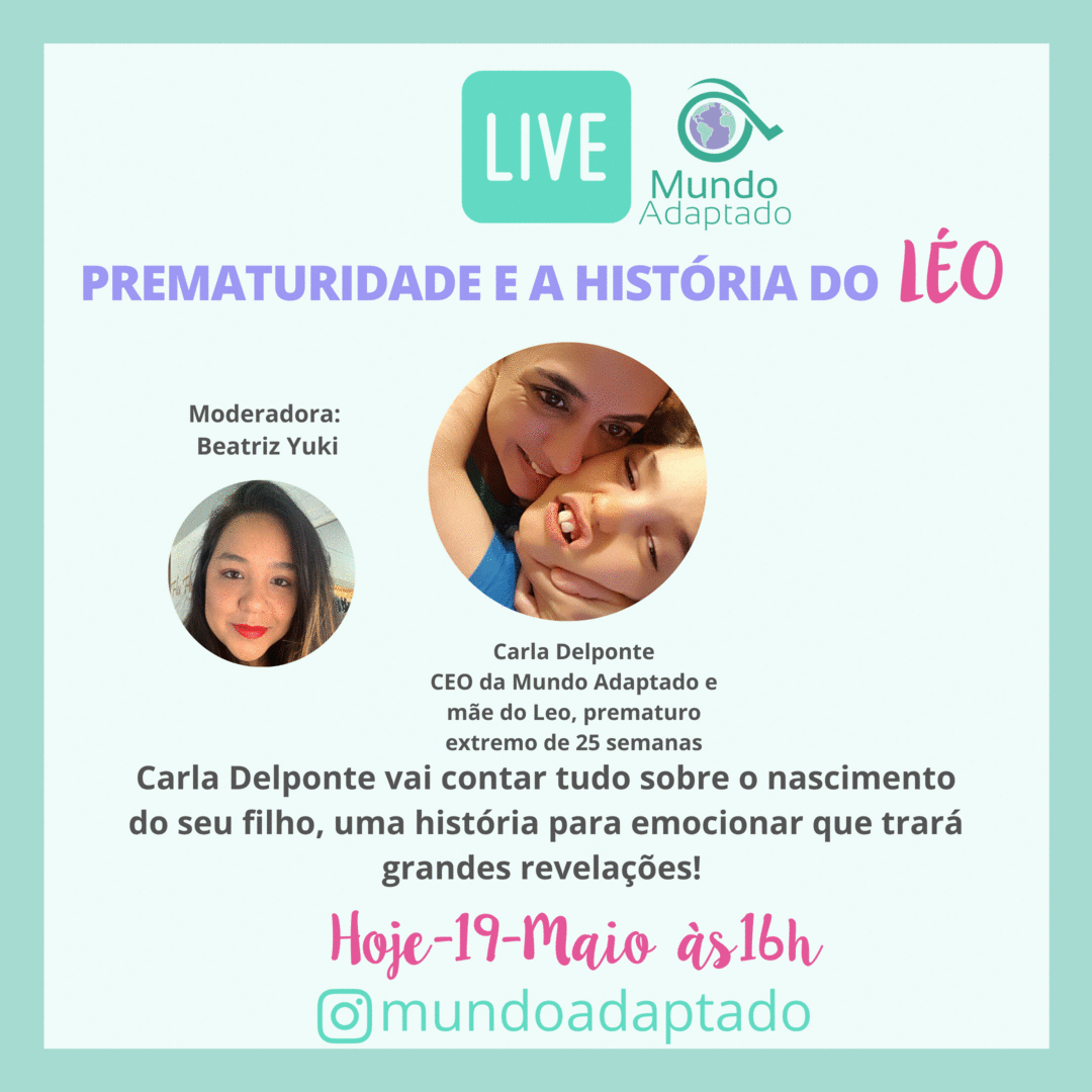 LIVE sobre Prematuridade e a história do Léo!