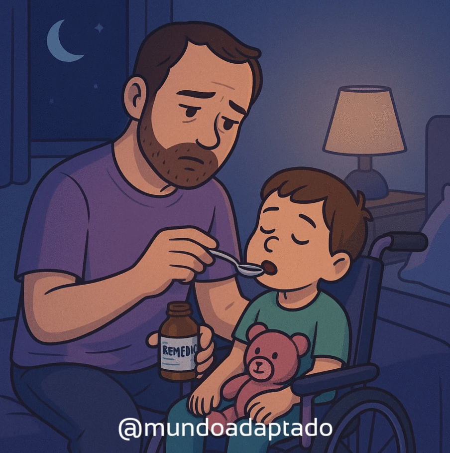 A PARÁBOLA DO PAI INVISÍVEL E A LUTA SILENCIOSA