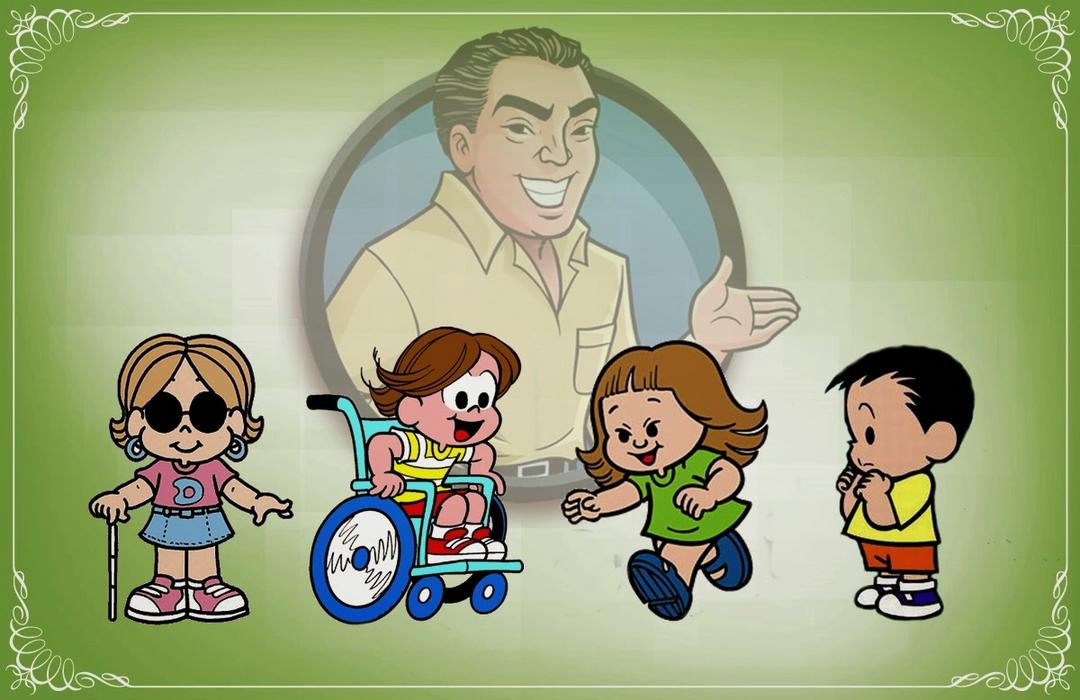 Mauricio de Sousa fala sobre criação de personagens com deficiência